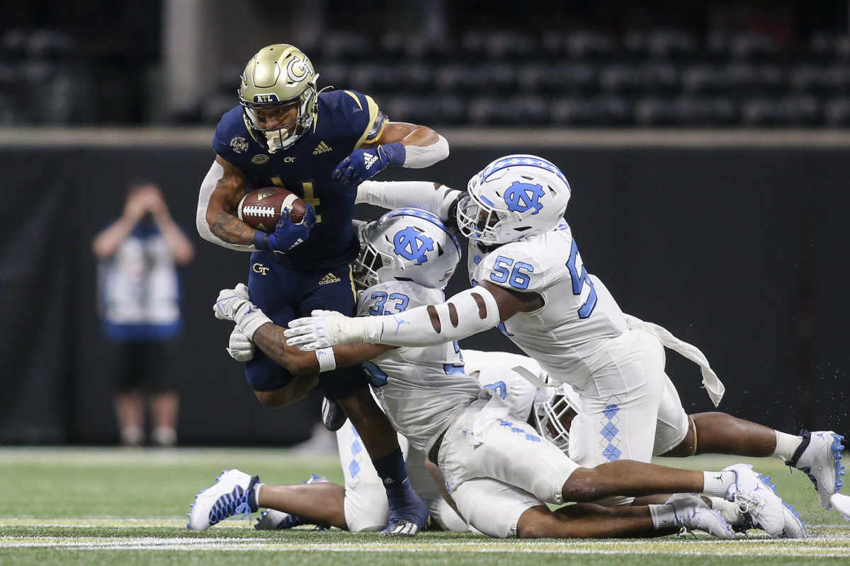 Georgia Tech Running Back Dontae Smith